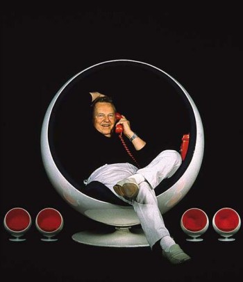 Ball Chair von Eero Aarnio 1966 (Kaschmir rot)