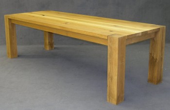 Dining Table Bigfoot solid oakwood 1994 (natural oakwood)