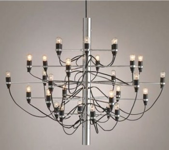Kronleuchter 2097 by Gino Sarfatti 1958 (30 Glühbirnen)