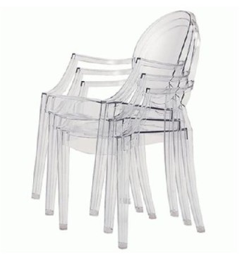 Louis Ghost by Philippe Starck for Kartell 2002