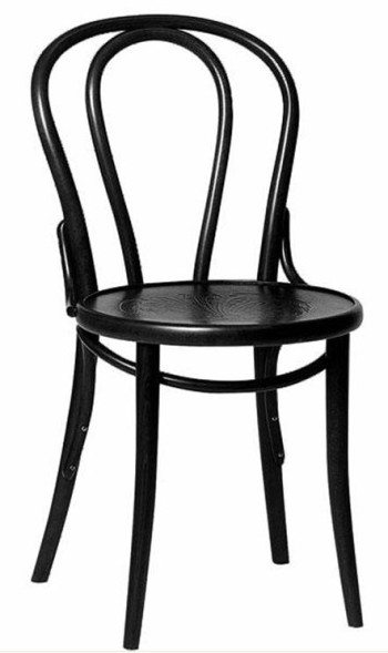 Stuhl Nr.16 by Michael Thonet 1859 (Holzsitz geprägt)