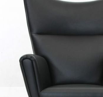 Wing Chair by Hans Wegner 1960 (cashmere black)