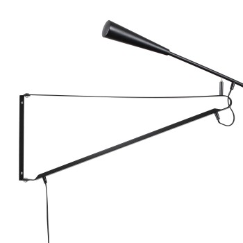 Wandleuchte 265 by Paolo Rizzato 1973 Ausleger 140 cm