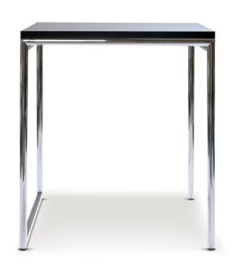 Folding table Jean T. by Eileen Gray 1929 (black laminated)