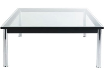 Coffee Table LC10 by Le Corbusier 1928 (80 x 80 cm)