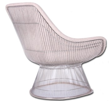 Platner Easychair  by Warren Platner 1965 (creme)