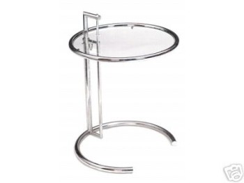 Adjustable table E1027 by Eileen Gray 1927