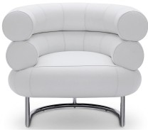 Bibendium Sessel by Eileen Gray 1924 (Anilinleder cognac)