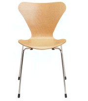 Dining Chair Nr.3107 by Arne Jacobsen (natural beechwood)