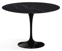 Esstisch Tisch Tulip rund by Eero Sarinen 1956 Marmor schwarz / 150 cm Durchmesser