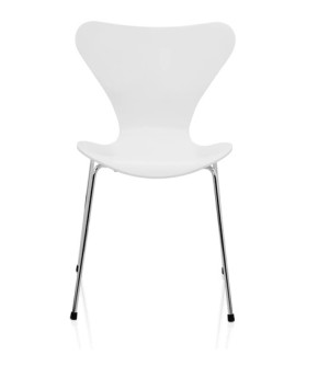 Stuhl Nr. 3107 by Arne Jacobsen (Buche weiss)