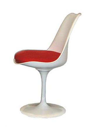 Tulip Chair by Eero Saarinen 1956 (cashmere white)