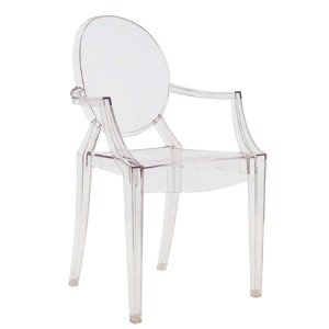 Louis Ghost by Philippe Starck for Kartell 2002