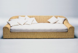 Rattan Sofa Fred Astaire Diwan 1978