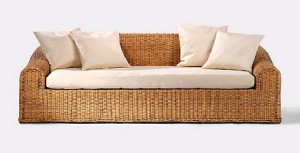 Fred Astaire Loungesofa (polyrattan nature)