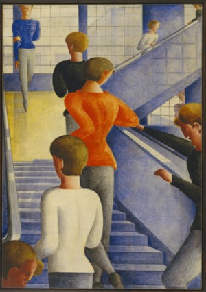 Oskar Schlemmer Bauhaustreppe 1932