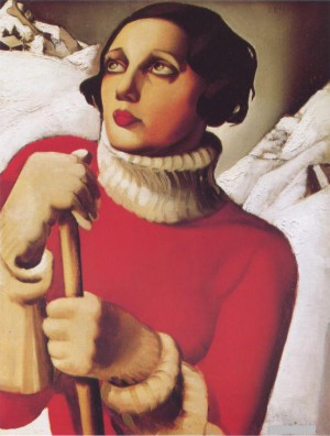 Tamara de Lempicka St.Moritz 1929