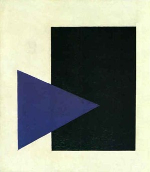 Kasimir Malewitsch Blue Triangle 1915