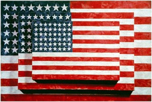 Jasper Johns The Flag USA 1958