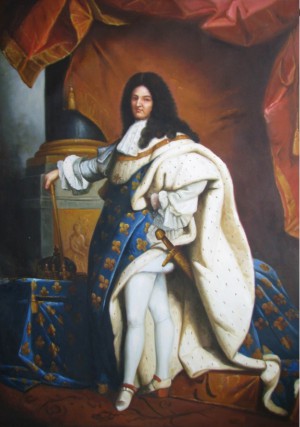 Hyacinthe Rigaud , König Ludwig XIV , 1701