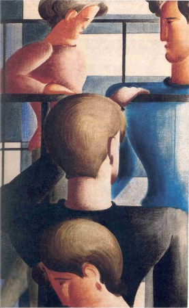 Oskar Schlemmer Gelaenderszenen 1931