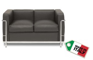 Sofa 2 seat LC2