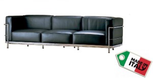 Sofa 3 sitzer LC3 by Le Corbusier 1928