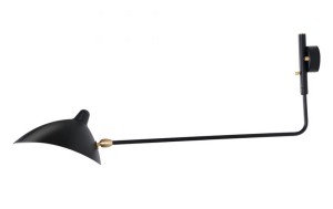 Wall lamp 1-arm MSC R1 by Serge Mouille 1950