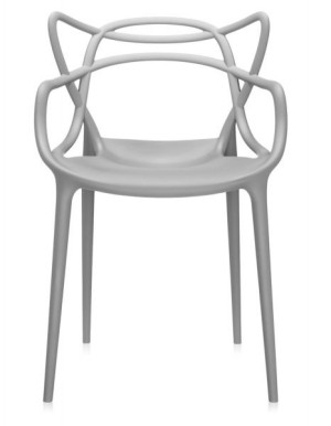 Master Chair by Philippe Starck  2010 (grey polypropylene)