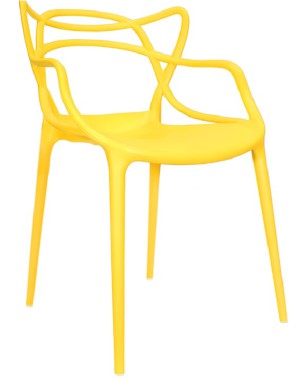Master Chair by Philippe Starck  2010 (yellow polypropylen)