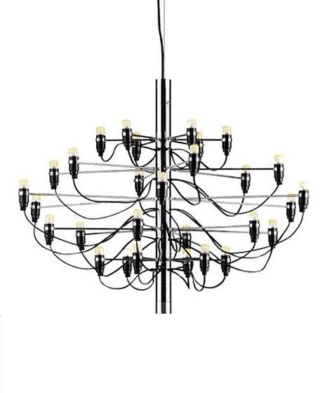 Chandelier by Gino Sarfatti 1958 (30 bulbs)