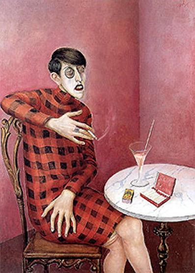 Otto Dix the journalist Sylvia von Harden 1926