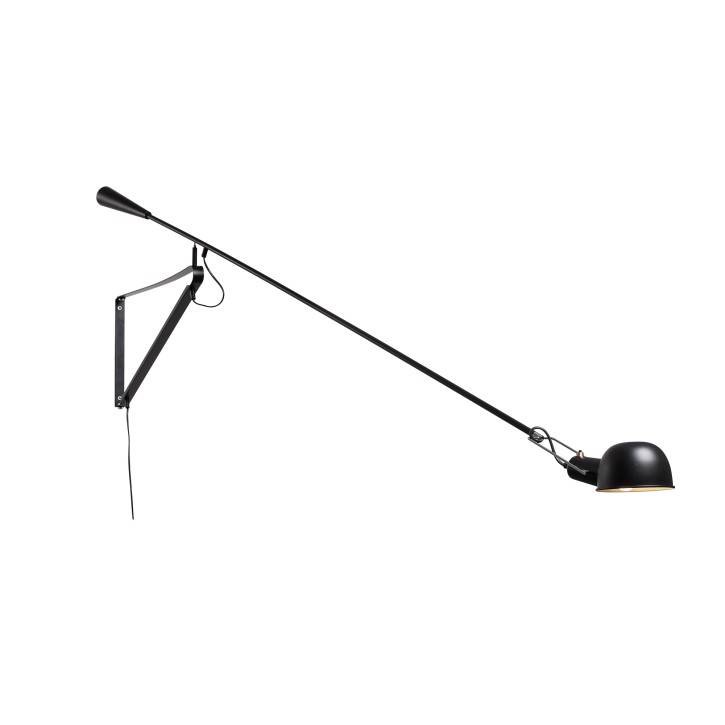 Wandleuchte 265 by Paolo Rizzato 1973 Ausleger 140 cm