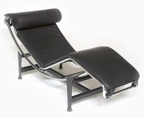 Chaiselongue LC4  (white anilinleather)