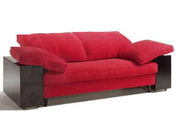 Sofa Lota by Eileen Gray 1929 (Kaschmir rot)