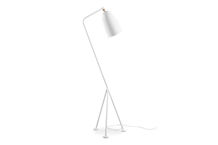 Floorlamp Grashopper by Greta Grossmann 1947 (white)