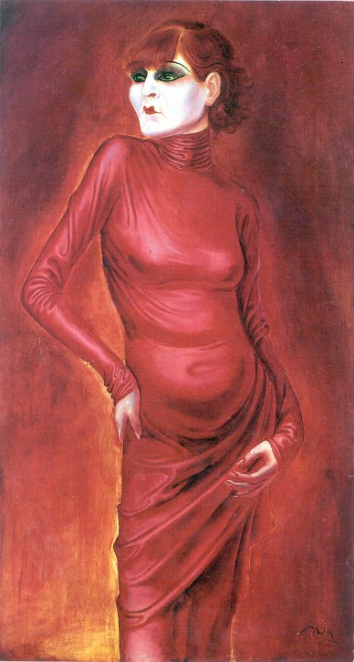 Otto Dix the dancer Anita Berber