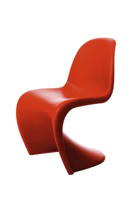 Panton Chair by Verner Panton 1967 (Polypropylen rot)-80015 - 03