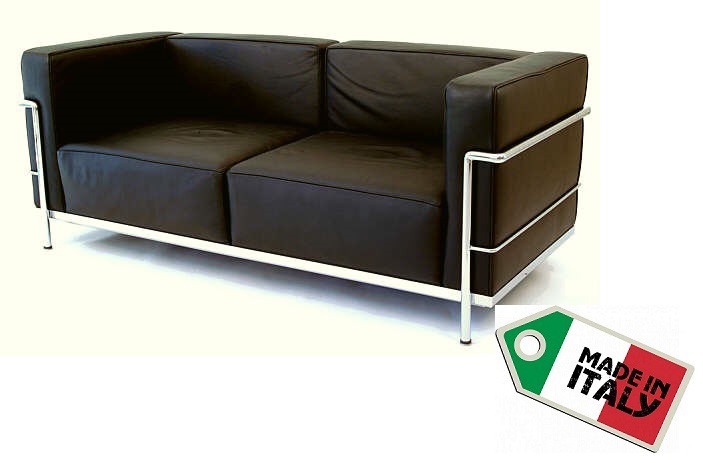 Sofa 2 sitzer LC3 by Le Corbusier 1928