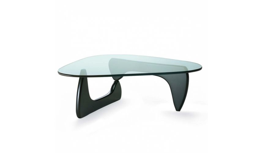 Coffee Table By Isamu Noguchi 1945 Black Beechwood Coffee Table By Isamu Noguchi 1945 Black Beechwood
