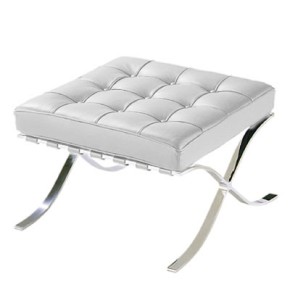 Ottomane Barcelona by Ludwig Mies van der Rohe (Anilinleder dunkelbraun)